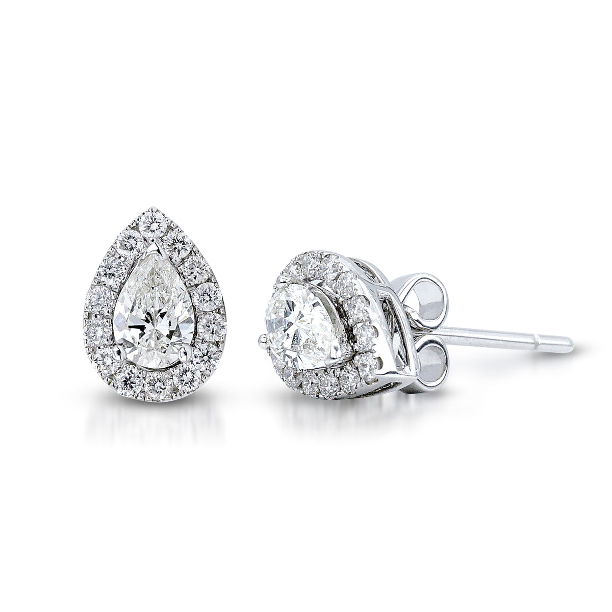 Tear Drop Stud Earrings MD07987 MyDiamond.PH