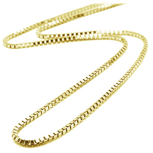 This Yellow Gold Chain Necklace is crafted with 14K yellow gold and 18 inches in length available at My Diamond Philippines