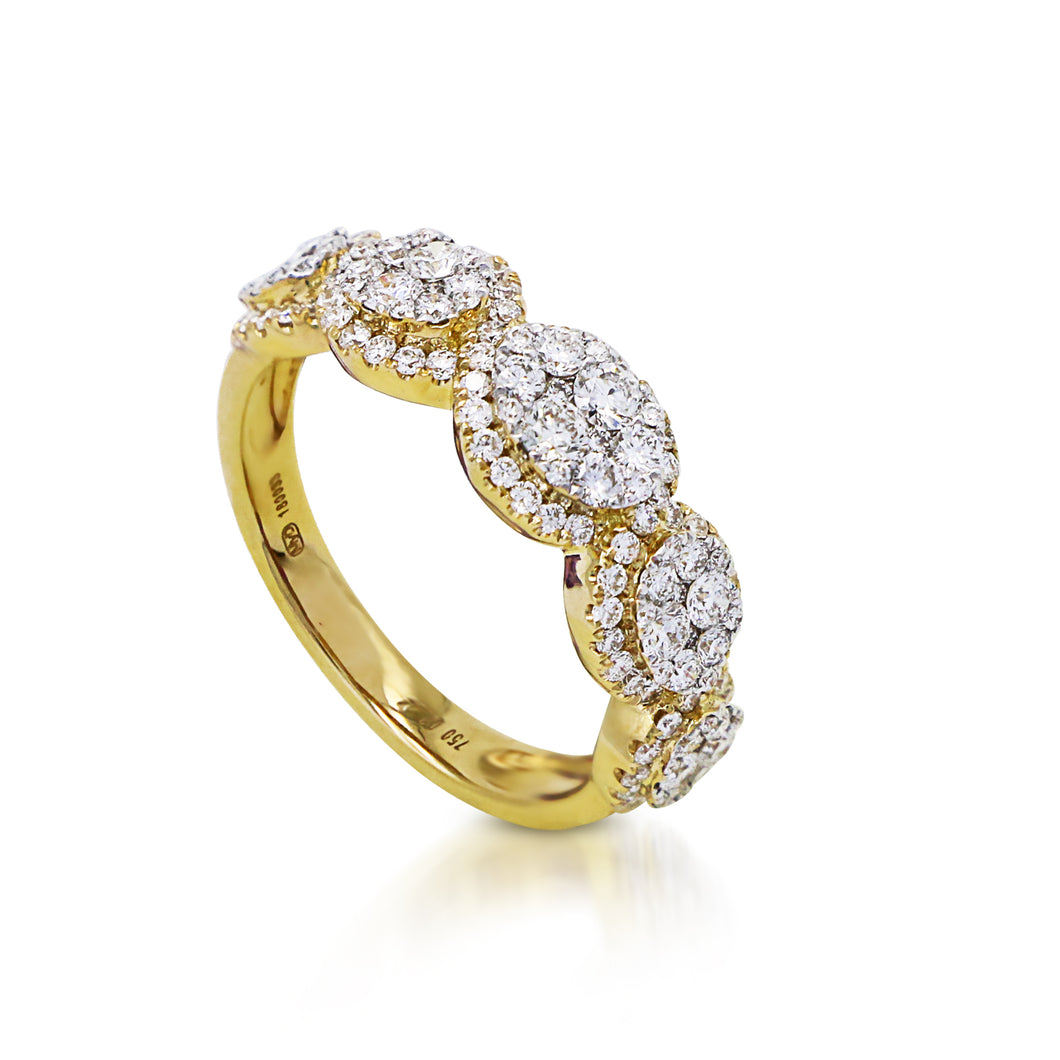 My Diamond Philippines Jewelry Store Manila Yellow Gold Ring for Her with natural diamonds 