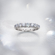 Load image into Gallery viewer, My Diamond Philippines Store Manila Half Eternity Vintage Style Ring white gold natural diamond gift for her jewelry store legit diamonds
