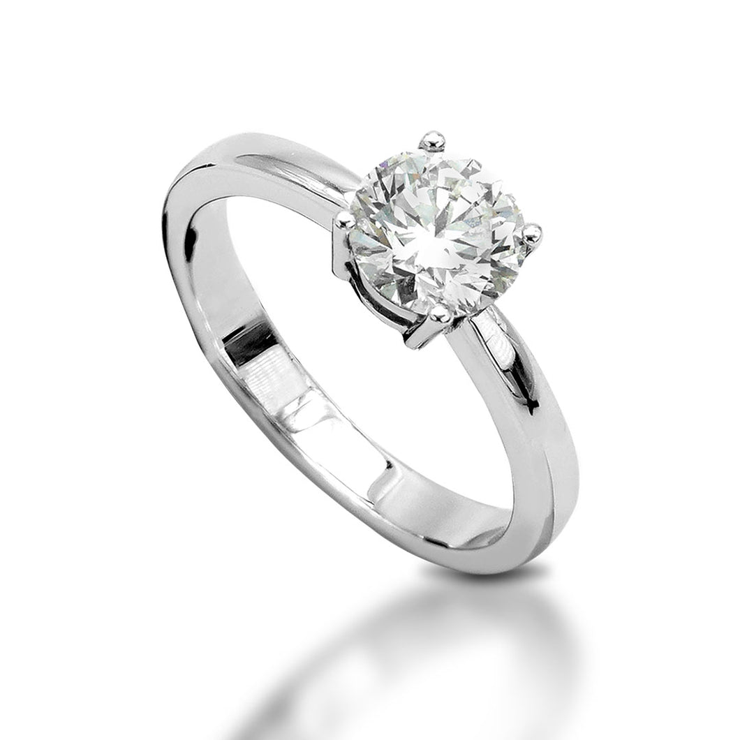 Classic Solitaire 2-Carat Diamond Ring DI01425