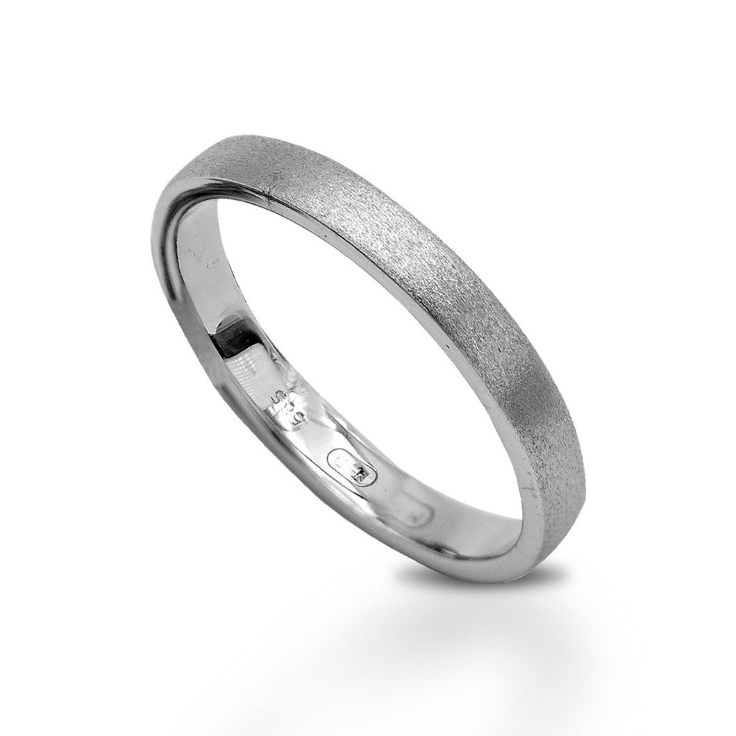 Matte Classic Wedding Ring MD03211