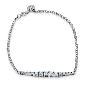 Diamond and Chain Bracelet MD03777